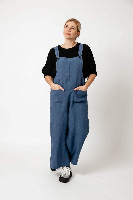 Suzy Linen Overalls